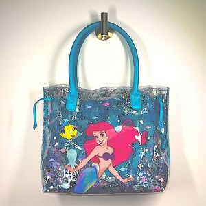 Vintage little mermaid Walt Disney beach bag